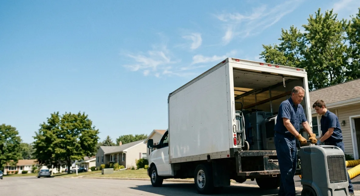 Water Damage Cleanup in Gilberton, PA near me